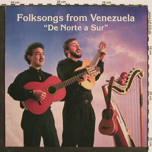 De Norte A Sur: Folksongs From Venezuela, Arcade (EULP 1149), D, 1990 Typ: LP Best.-Nr.: V5345 Preis: 7,50 Euro