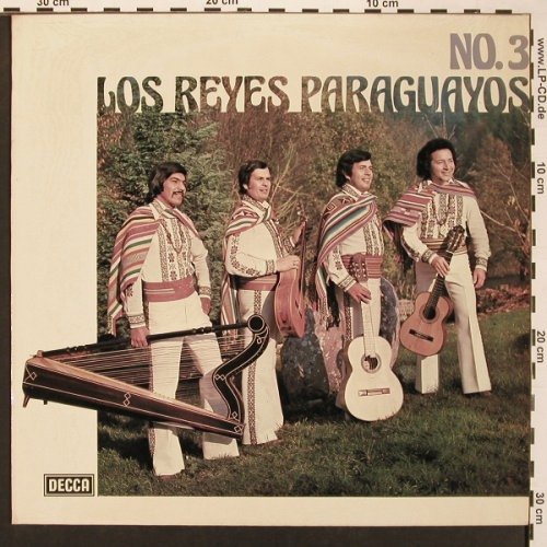 Los Reyes Paraguayos: No.3, Decca (6.23348 AF), D, 1977 Typ: LP Best.-Nr.: V5379 Preis: 7,50 Euro