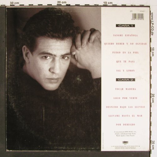 Tena,Manolo: Sangre Espanola, Sony (4724551), E, 1992 Typ: LP Best.-Nr.: V5547 Preis: 7,50 Euro