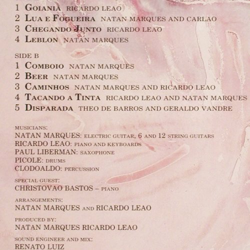 Marques,Natan and Ricardo Leao: Comboio, FS-New, sealed, Line-Rio(RILP 4.00573J), D, 1988 - LP - V5789 - 12,50 Euro