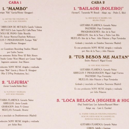 Azucar Moreno: Mambo, Epic (468562), E, 1991 Typ: LP Best.-Nr.: V6166 Preis: 7,50 Euro