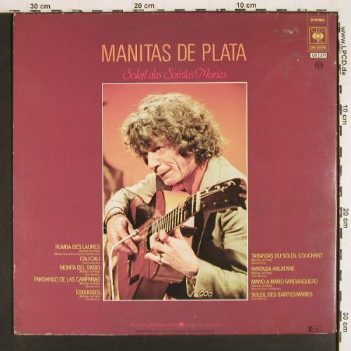 De Plata,Manitas: Solei des Saintes-Maries,Foc,m-/vg+, CBS(83290), NL, 1978 - LP - V7875 - 7,50 Euro