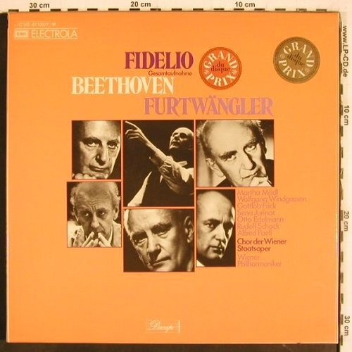 Beethoven,Ludwig van: Fidelio ,Box, Gesamtaufn. Mono, Dacapo(C 147-01 105/7), D,co, 1972 - 3LP - K1383 - 17,50 Euro