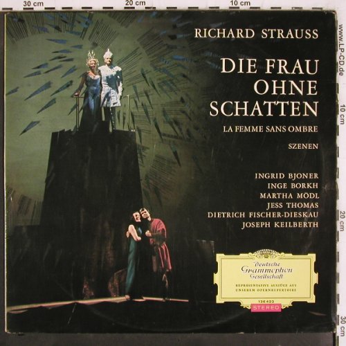 Strauss,Richard: Die Frau ohne Schatten-Szenen, D.Gr. (136 422 SLPEM), D, stereo, 1964 Typ: LP Best.-Nr.: K1385 Preis: 9,00 Euro