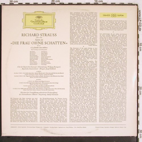 Strauss,Richard: Die Frau ohne Schatten-Szenen, D.Gr. (136 422 SLPEM), D, stereo, 1964 Typ: LP Best.-Nr.: K1385 Preis: 9,00 Euro