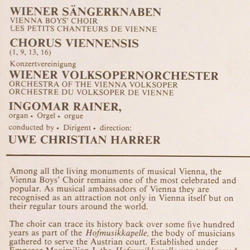 Wiener Sängerknaben: International Christmas Songs, Philips (6514 318), NL, 1982 Typ: LP Best.-Nr.: K1389 Preis: 5,00 Euro