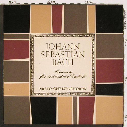 Bach,Johann Sebastian: Konzerte für drei und vier Cembali, Christophorus(CGLP 75 739), D, Mono,  - LP - K1406 - 9,00 Euro