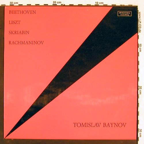 Baynov,Tomislav: Beeth. Op.111, Liszt,Skriabin,Rachm, ST.Esse (TS.B 1), I Typ: LP Best.-Nr.: K1415 Preis: 12,50 Euro