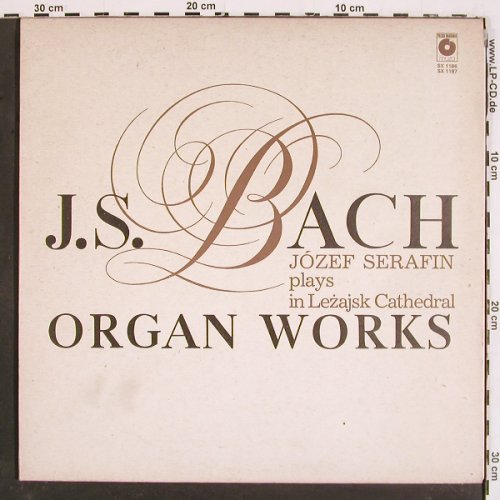 Bach,Johann Sebastian: Organ Works, Foc, Muza (SX 1186/SX1187), PL, 1974 Typ: 2LP Best.-Nr.: K1416 Preis: 9,00 Euro