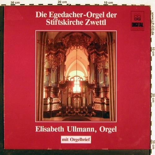 V.A.Die Egedacher-Orgel der: Stiftskirche Zwettl, DG(OFZs 03/85), D, 1986 - LP - K1423 - 9,00 Euro