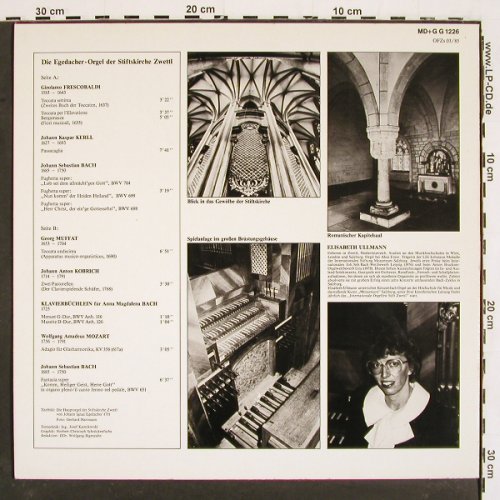 V.A.Die Egedacher-Orgel der: Stiftskirche Zwettl, DG(OFZs 03/85), D, 1986 - LP - K1423 - 9,00 Euro