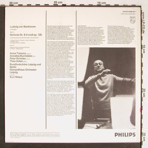 Beethoven,Ludwig van: Sinfonie Nr.9 D-moll op.125, Philips,Diskothek 15 (6598 333), NL Typ: LP Best.-Nr.: K1431 Preis: 6,00 Euro