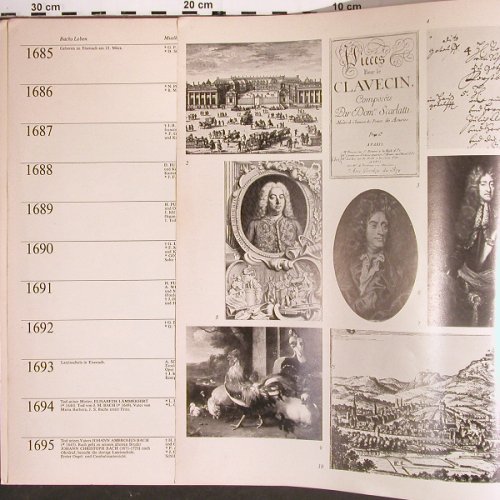 Bach,Johann Sebastian: und seine Welt,V.A.,24SeitenChronik, Philips (6830 004), D, 1970 Typ: LP Best.-Nr.: K1437 Preis: 7,50 Euro
