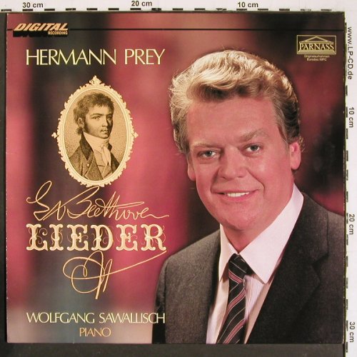 Prey,Hermann: Beethoven Lieder, Parnass (46 372 9), D, 1981 Typ: LP Best.-Nr.: K1442 Preis: 7,50 Euro