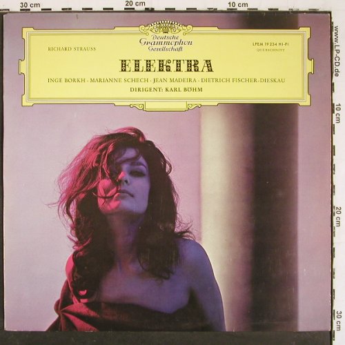 Strauss,Richard: Elektra, Querschnitt, D.Gr. (LPEM 19 234), D, 1961 Typ: LP Best.-Nr.: K1456 Preis: 7,50 Euro