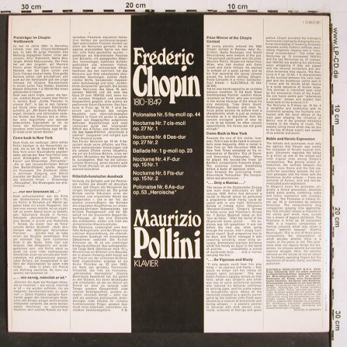 Pollini,Maurizio: Chopin-Polonaisen, EMI (C 063-01 897), D Typ: LP Best.-Nr.: K1461 Preis: 9,00 Euro