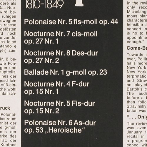 Pollini,Maurizio: Chopin-Polonaisen, EMI (C 063-01 897), D Typ: LP Best.-Nr.: K1461 Preis: 9,00 Euro