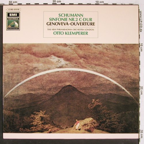 Schumann,Robert: Sinfonie Nr.2 C-Dur,Genoeva,op61,81, EMI (C 063-01 918), D Typ: LP Best.-Nr.: K1463 Preis: 9,00 Euro