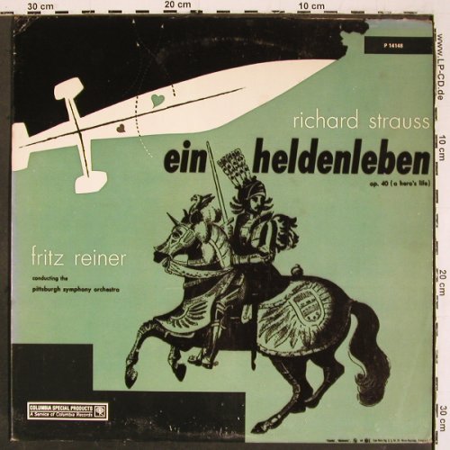 Strauss,Richard: Ein Heldenleben,op.40,a hero's life, CSP-Columbia (P 14148), US, Ri Typ: LP Best.-Nr.: K1464 Preis: 6,00 Euro