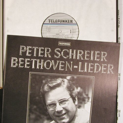 Schreier,Peter: Beethoven-Lieder, Box, Telefunken (6.35575 DX), D, 1976 Typ: 2LP Best.-Nr.: K1466 Preis: 7,50 Euro