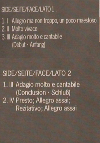 Beethoven,Ludwig van: Symphonie No.9 , d-minor, CBS Masterworks (76 999), D, 1979 Typ: LP Best.-Nr.: K1471 Preis: 6,00 Euro