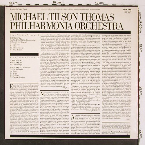 Tschaikowsky,Peter: Suite No.2 & 4, op.53. op.61, CBS Masterworks (36 702), NL, 1982 Typ: LP Best.-Nr.: K1480 Preis: 6,00 Euro