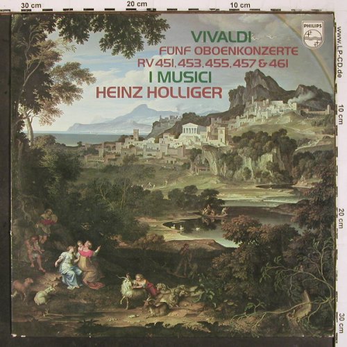 Vivaldi,Antonio: 5 Oboenkonz.,RV451,453,455,457&461, Philips (9500 299), NL, 1977 Typ: LP Best.-Nr.: K1483 Preis: 7,50 Euro.