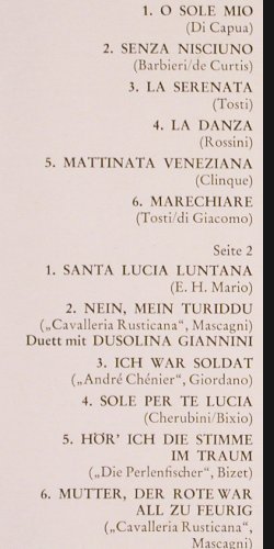 Gigli,Benjamino: 2 (Oper/Lied)Liebling e.Generation, Top Classic (BB 45.007), D Typ: LP Best.-Nr.: K1487 Preis: 6,00 Euro.