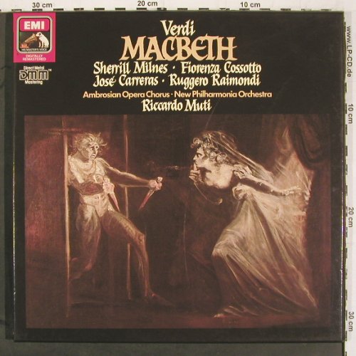 Verdi,Giuseppe: Macbeth,Box, EMI (29 0385 3), D, 1976 Typ: 2LP Best.-Nr.: K1506 Preis: 9,00 Euro.