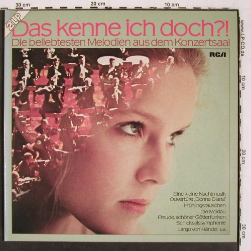 V.A.Das kenne ich doch?!: Die beliebtesten Melodien a.d.Konze, RCA Victrola(VL 30415), D, Foc,Ri, 1981 - 2LP - K1508 - 6,00 Euro