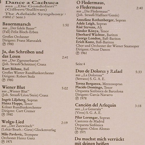 V.A.Weltstars -Festival d.Operette: Das goldene Wunschkonzert d.40Stars, RCA (VL 30421), D, Foc, 1980 Typ: 2LP Best.-Nr.: K1510 Preis: 5,00 Euro.