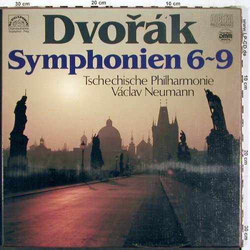 Dvorak,Antonin: Symphonien 6-9, Box, FS-New,sealed, Supraphon (302 366), D, 1984 Typ: 4LP Best.-Nr.: K1514 Preis: 20,00 Euro.