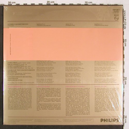 Beethoven,Ludwig van: Symphonie No.9, FS-New, sealed, Philips (6769 067), NL, 1980 Typ: 2LP Best.-Nr.: K1519 Preis: 20,00 Euro.