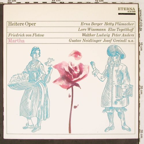 Flotow,Friedrich von: Martha, Eterna (8 20 699), DDR, 1970 Typ: LP Best.-Nr.: K1524 Preis: 7,50 Euro.
