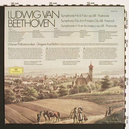 Beethoven,Ludwig van: Sinfonie Nr.6 op.68 - Pastorale, D.Gr.(2530 142), D, 1971 - LP - K1550 - 5,00 Euro