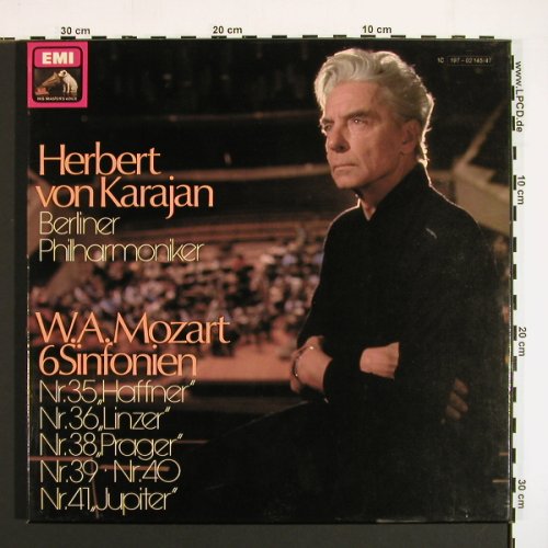 Mozart,Wolfgang Amadeus: 6 Sinfonien, Box, EMI(197-02 145/47), D, 1971 - 3LP - K1553 - 9,00 Euro