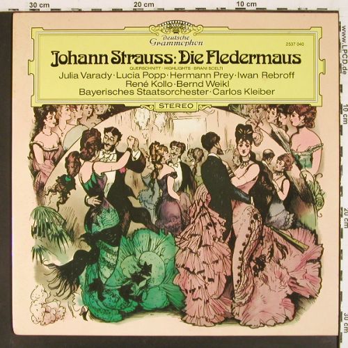Strau&szlig;,Johann: Die Fledermaus - Querschnitt, Deutsche Grammophon(2537 040), D, 1977 - LP - K1618 - 6,00 Euro