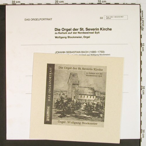 Stockmeier,Wolfgang: Johann Sebastian Bach / Händel, Psallite Orgelportrait(PSAL 120/140672), D, Mono,  - LP - K1675 - 20,00 Euro