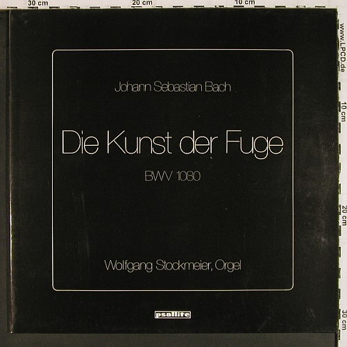 Stockmeier,Wolfgang: Johann Sebastian Bach,BWV 1080,Foc, Psallite(PSA/264/060983), D,  - 2LP - K1677 - 24,00 Euro