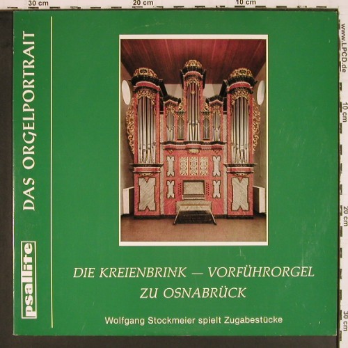 Stockmeier,Wolfgang: spiel Zugabest&uuml;cke,J.S.Bach..S.Karg, Psallite Orgelportrait(PSAL 198/250677), D, m-/m-,  - LP - K1679 - 12,50 Euro