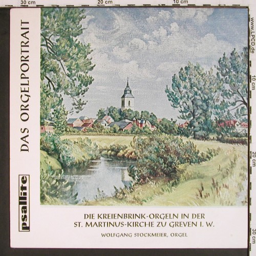 Stockmeier,Wolfgang: Camillo Schumann,Sigfrid Karg-Elert, Psallite Orgelportrait(PSAL 231/120678), D, m--/m-,  - LP - K1680 - 12,50 Euro