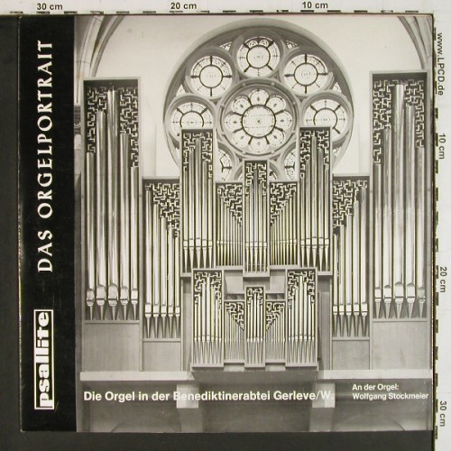 Stockmeier,Wolfgang: Franz Liszt / Joseph Rheinberger, Psallite Orgelportrait(PSAL 141/190673), D,  - LP - K1682 - 20,00 Euro