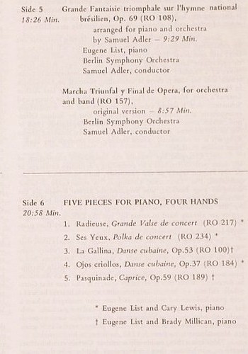 Gottschalk,Louis Moreau: The Complete Works, Box, Turnabout Vox (TV-S 34440-42), US Typ: 3LP Best.-Nr.: L7701 Preis: 30,00 Euro.