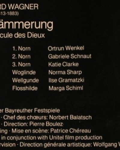 Wagner,Richard: G&ouml;tterd&auml;mmerung,Box, Philips (6769 073), D, 1981 Typ: 5LP Best.-Nr.: L8198 Preis: 20,00 Euro.