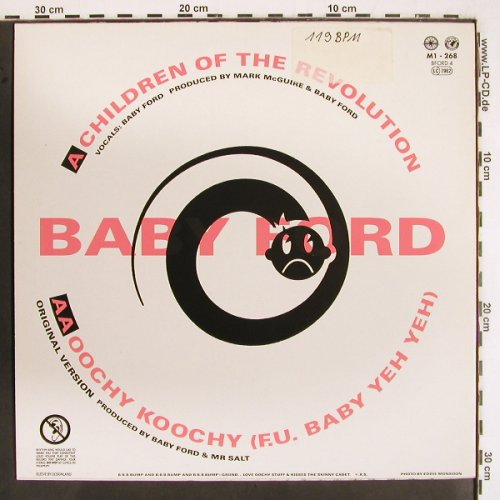 Baby Ford feat Oochy Koochy: Children Of The Revolution+2, stoc, BFord 4 (M1-268), D, 1988 Typ: 12" Best.-Nr.: V2527 Preis: 5,00 Euro