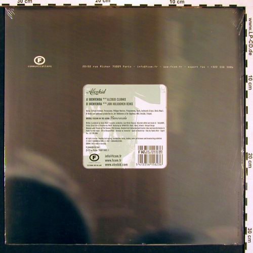 Alexkid: Bienvenida*2, FS-New, sealed, F Communications (F 147), D, 2001 Typ: 12" Best.-Nr.: V5038 Preis: 7,50 Euro