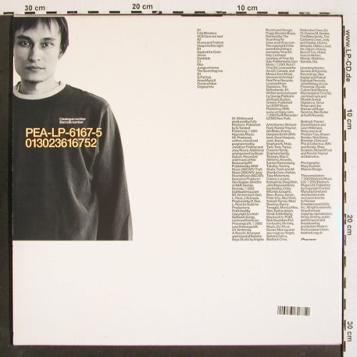 V.A.Bedrock LP1: comp.unmxt JohnCreamer&Stephane K, Bedrock 1 (pea-LP-6167-5), EU, 2002 Typ: 2LP Best.-Nr.: V5179 Preis: 14,00 Euro