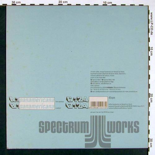 Einzelgänger: Panamericana*2, Spectrum Works (SPEWO 2), D, 1999 Typ: 12" Best.-Nr.: V5181 Preis: 6,00 Euro
