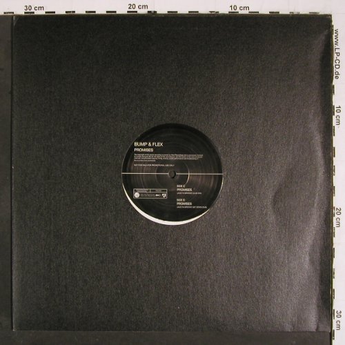 Bump & Flex: Promises*2 (jazz-n-groove club mix), ffrr, Promo, LC (BANDF001), EU, 2002 Typ: 12" Best.-Nr.: V5860 Preis: 5,00 Euro