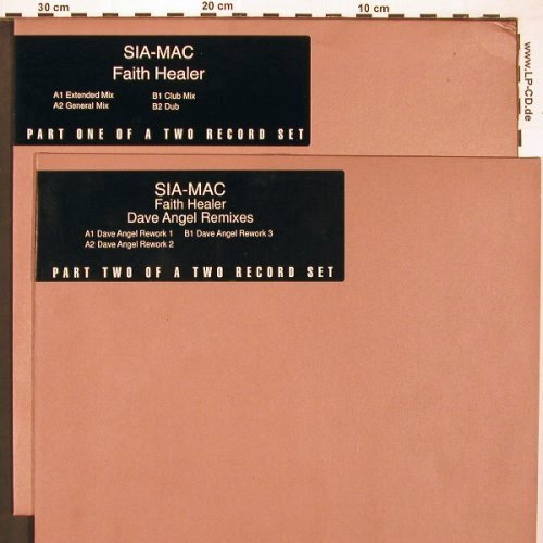 Sia-Mac: Faith Healer*7, Part 1&2,Dave Angel, EW Fuel (3984-25465-0), D, 1998 Typ: 12"*2 Best.-Nr.: V5863 Preis: 6,00 Euro